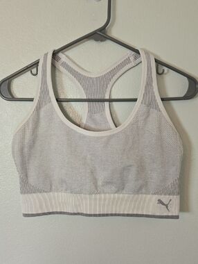 Puma | Gray Sports Bra Size Large